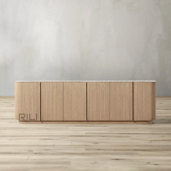 Mulholland Stone 6-door Sideboard
