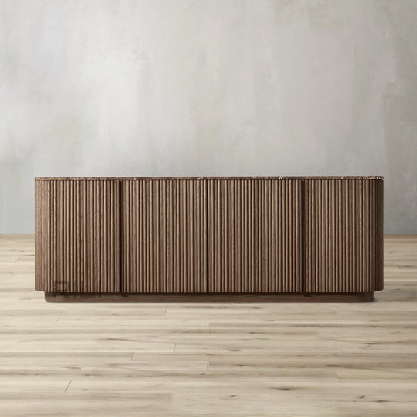Mulholland Stone 4-door Sideboard