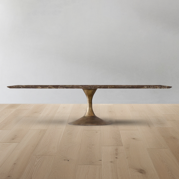 Aero Stone Rectangular Dining Table